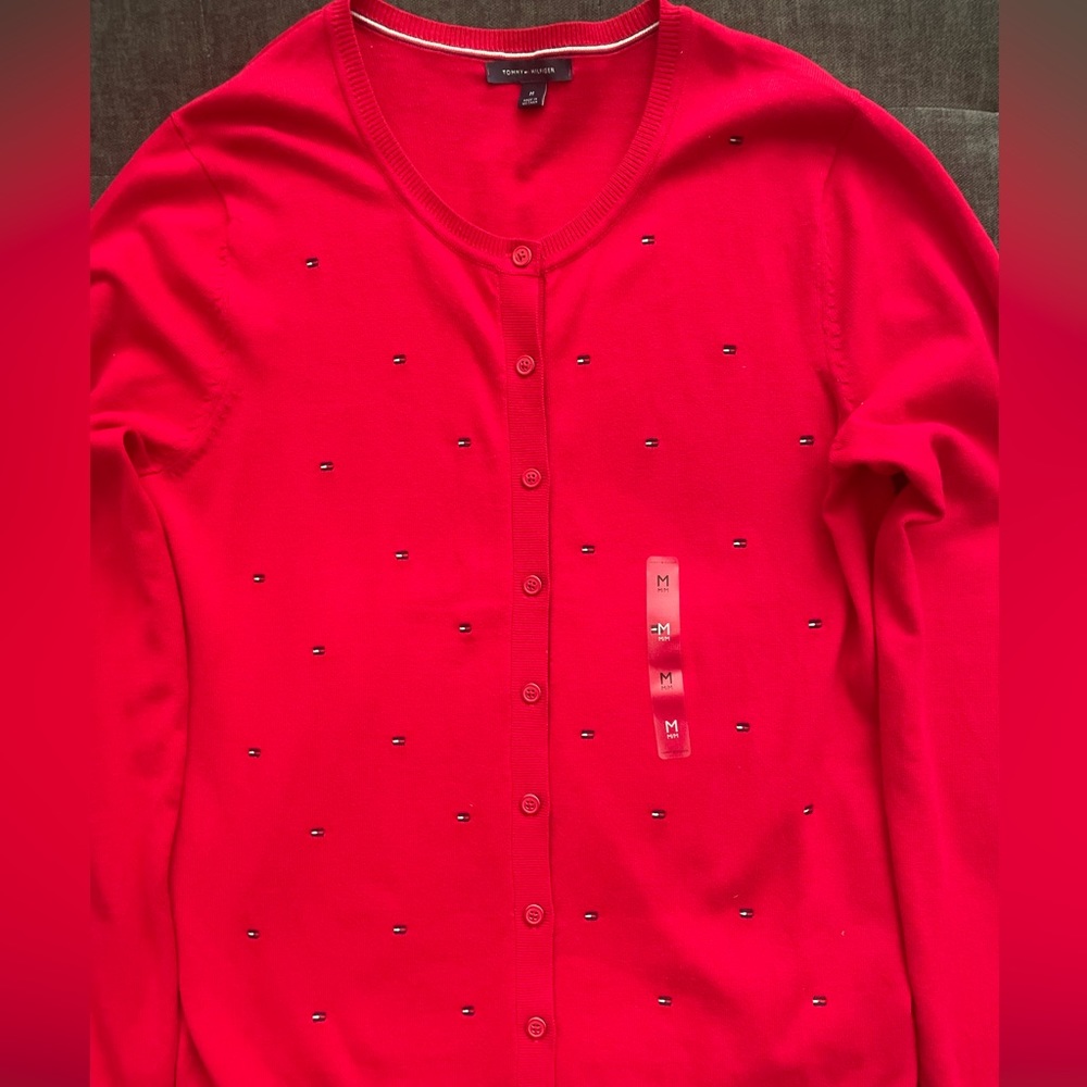 Women’s Tommy Hilfiger button down cardigan.  Brand new.